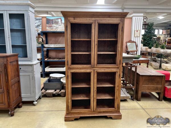 Antique wood cabinet