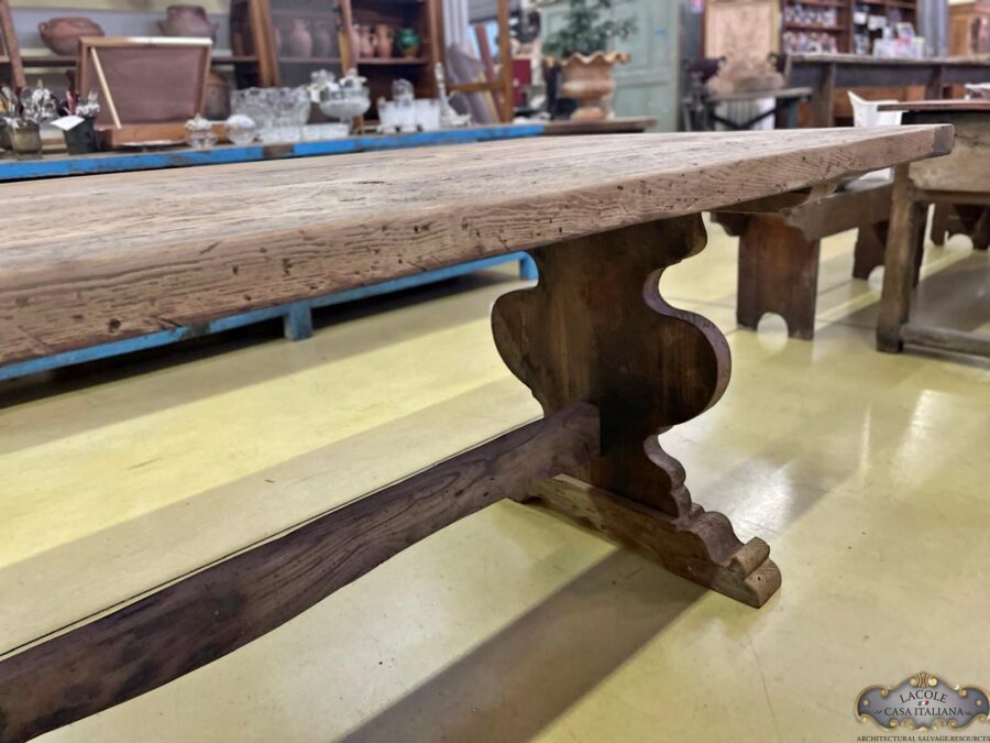 <h3>Table handcrafted antique wood original patina</h3>